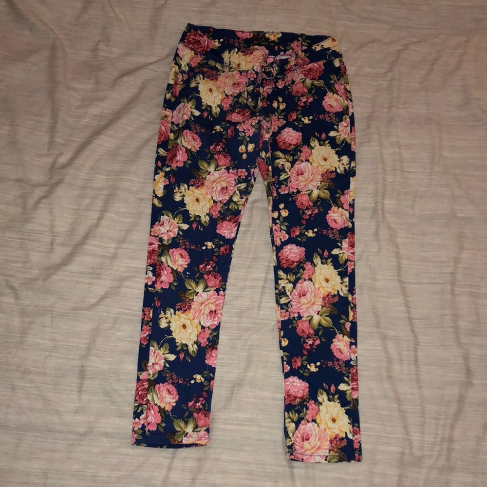 QQMY Floral Pants